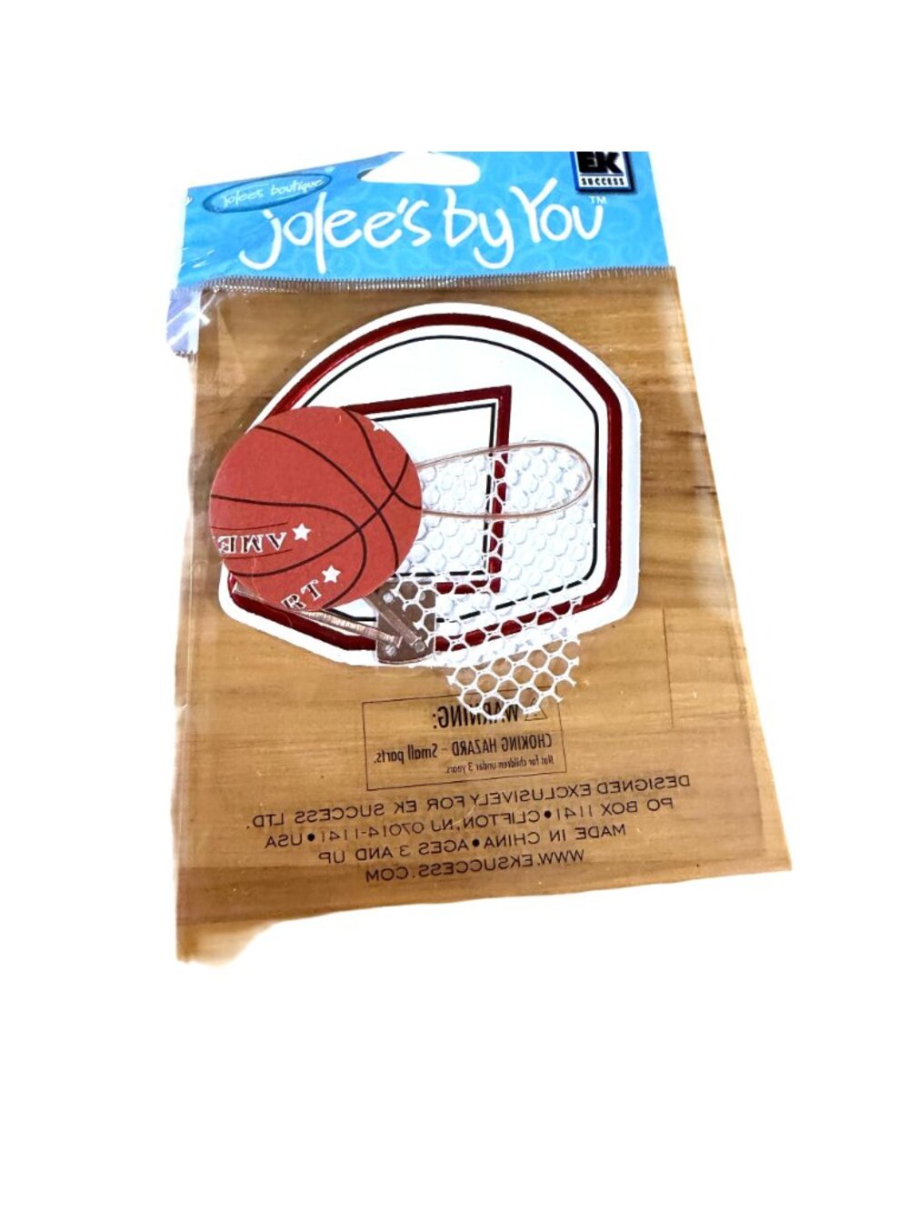 Jolees By You 3D Sports Stickers Golf Basketball Ping Pong Scrapbooking Crafts - Picture 2 of 4